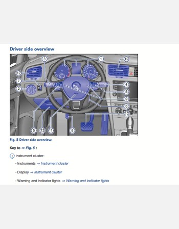 volkswagen golf 2017 owners manual